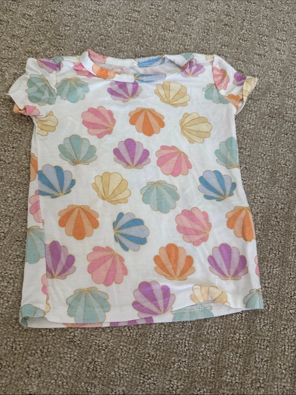 Posh Peanut Clamilla Short Sleeve Pajamas